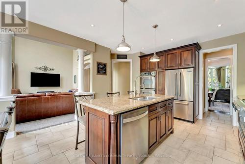 46 Orr Crescent, Hamilton, ON - Indoor Photo Showing Kitchen With Double Sink