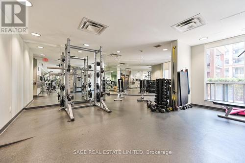 103 - 1005 King Street W, Toronto, ON - Indoor Photo Showing Gym Room