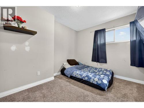 3rd Bedroom Upstairs - 4804 25 Avenue, Vernon, BC - Indoor Photo Showing Bedroom