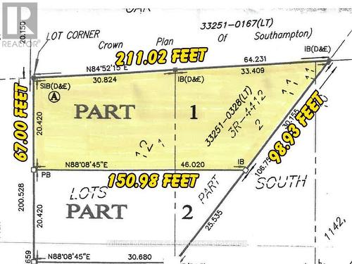 Part 1 Plan 3R-10841 Turner Street, Saugeen Shores, ON 