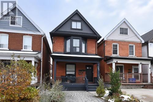 205 Prospect Street S, Hamilton, ON - Outdoor With Deck Patio Veranda With Facade