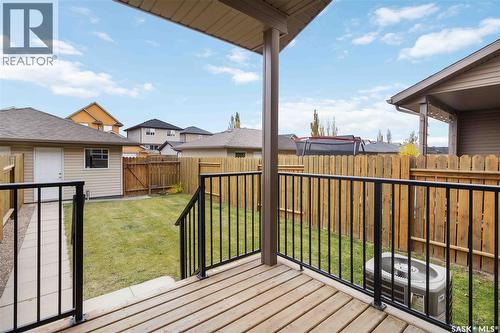 336 Willowgrove Lane, Saskatoon, SK - Outdoor With Deck Patio Veranda With Exterior