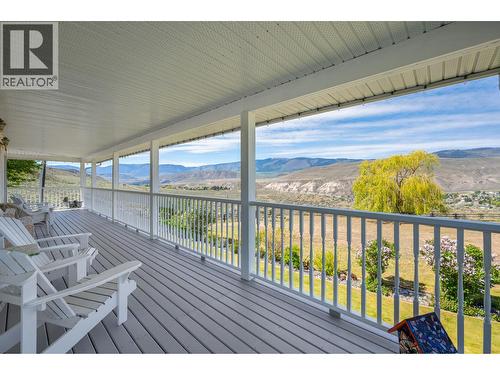 Deck - 570 Mesa Vista Drive, Ashcroft, BC - Outdoor With Deck Patio Veranda With Exterior