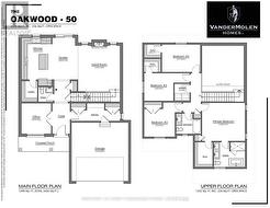 Floor Plans - Oakwood II by VanderMolen Homes - 