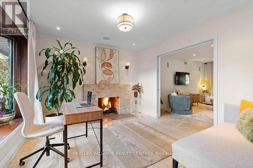 50 Skyview Crescent, Toronto, ON - Indoor With Fireplace