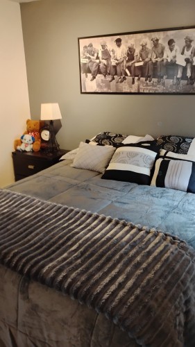 Chambre à coucher principale - 95 Rue Du Campeur, Val-Morin, QC - Indoor Photo Showing Bedroom