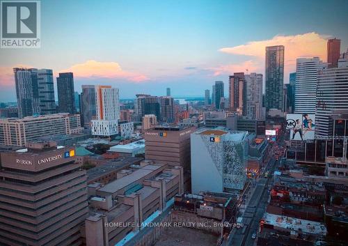 2604 - 386 Yonge Street, Toronto, ON - Outdoor With Deck Patio Veranda With View
