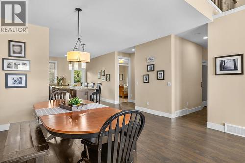 3359 Cougar Road Unit# 19, West Kelowna, BC - Indoor Photo Showing Dining Room
