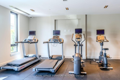 314-1440 Clarriage Court, Milton, ON - Indoor Photo Showing Gym Room