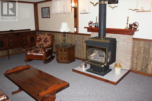 408 Beach Avenue, Cornwall, ON - Indoor Photo Showing Other Room With Fireplace