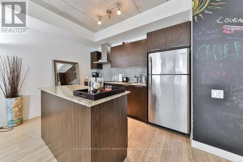 207 - 650 King Street W, Toronto, ON - Indoor Photo Showing Kitchen With Stainless Steel Kitchen
