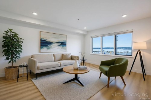 505-45 Haliburton St, Nanaimo, BC - Indoor Photo Showing Living Room