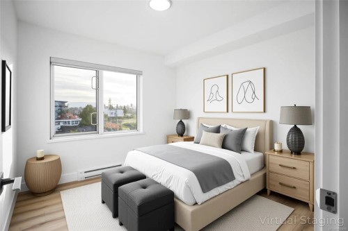 505-45 Haliburton St, Nanaimo, BC - Indoor Photo Showing Bedroom