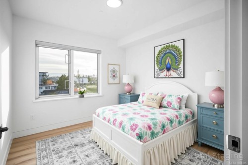 505-45 Haliburton St, Nanaimo, BC - Indoor Photo Showing Bedroom