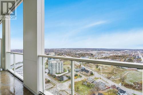 3301 - 39 Mary Street, Barrie, ON - Outdoor With Balcony With View