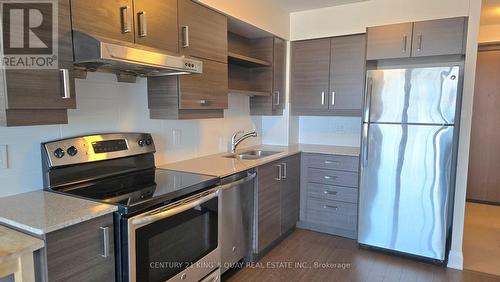 1208 - 1 Uptown Drive, Markham, ON - Indoor Photo Showing Kitchen With Double Sink