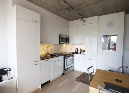 Cuisine - 805-1265 Rue Lambert-Closse, Montréal (Ville-Marie), QC - Indoor Photo Showing Kitchen