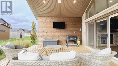 217 Irishwood Lane, Brockton, ON - Outdoor With Deck Patio Veranda With Exterior