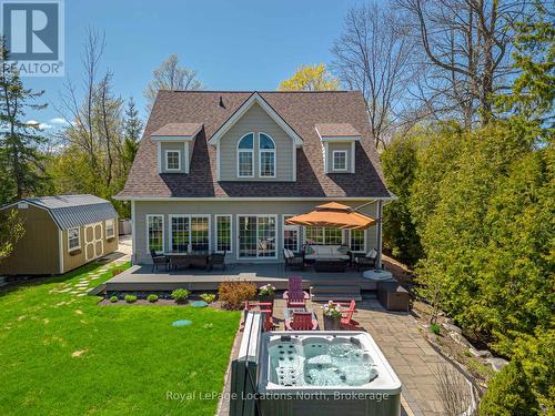 213 Camperdown Road, Blue Mountains, ON - Outdoor With Deck Patio Veranda