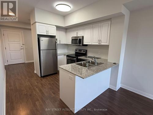 506 - 9500 Markham Road, Markham, ON - Indoor Photo Showing Kitchen With Double Sink