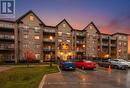 408 - 40 Ferndale Drive S, Barrie, ON  - Outdoor With Balcony With Facade 