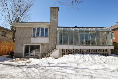Back facade - 12 Rue Holly, Hampstead, QC - Outdoor With Exterior