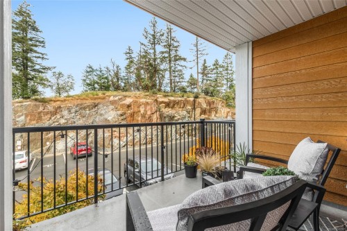 202-4820 Cedar Ridge Pl, Nanaimo, BC - Outdoor With Deck Patio Veranda With Exterior