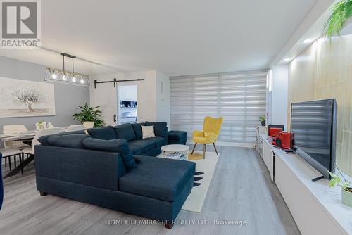 1201 - 714 The West Mall, Toronto, ON - Indoor Photo Showing Living Room