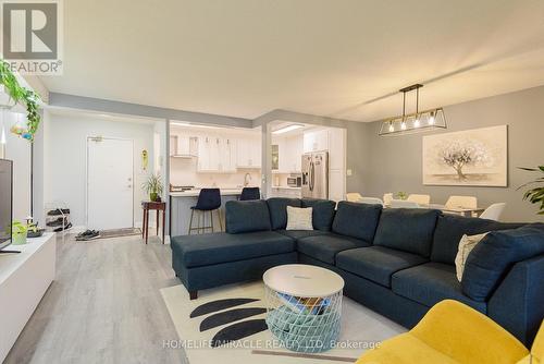 1201 - 714 The West Mall, Toronto, ON - Indoor Photo Showing Living Room