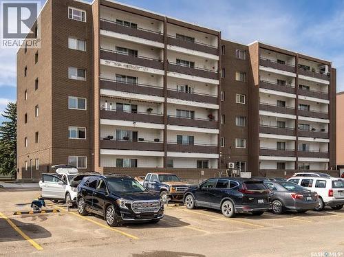 207 4555 Rae Street, Regina, SK - Outdoor With Balcony With Facade
