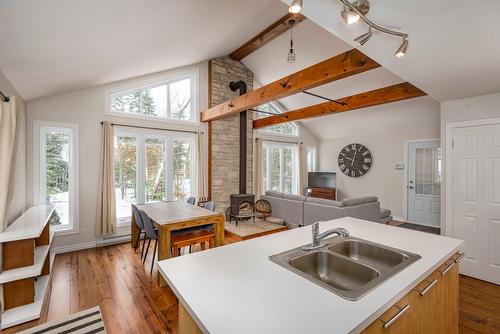 Kitchen - 1181 Ch. Du Domaine, Notre-Dame-De-La-Merci, QC - Indoor Photo Showing Kitchen With Double Sink