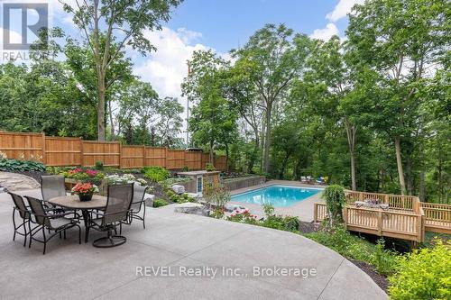 50 Hillcrest Avenue, St. Catharines (Old Glenridge), ON - Outdoor With In Ground Pool With Deck Patio Veranda