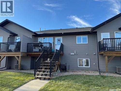 4 110 Centennial Boulevard, Warman, SK - Outdoor With Deck Patio Veranda
