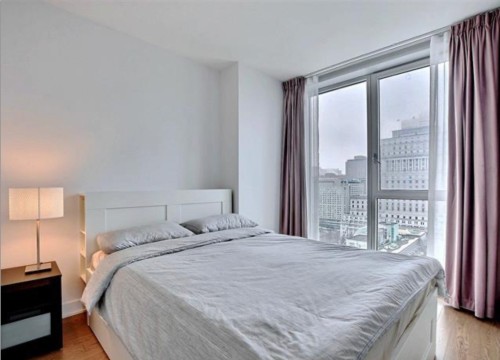 Chambre à coucher principale - 2206-1211 Rue Drummond, Montréal (Ville-Marie), QC - Indoor Photo Showing Bedroom