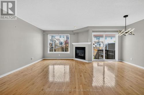 1249 Klondike Road, Ottawa, ON - Indoor Photo Showing Living Room With Fireplace