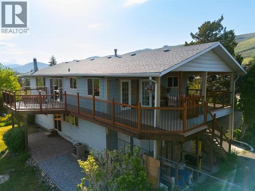 Location, Location, Location!! - 5826 Bartlett Road, Vernon, BC - Outdoor With Deck Patio Veranda