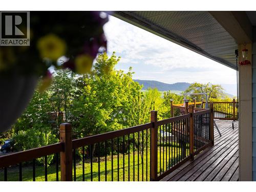 260 sq/ft of Sundeck Vistas!! - 5826 Bartlett Road, Vernon, BC - Outdoor With Deck Patio Veranda With Exterior