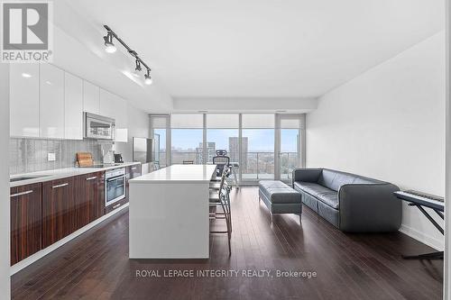 1908 - 111 Champagne Avenue S, Ottawa, ON - Indoor Photo Showing Kitchen With Upgraded Kitchen