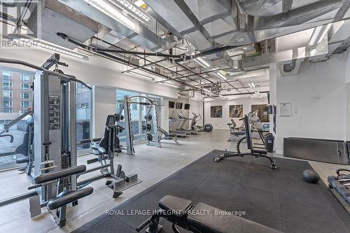 1908 - 111 Champagne Avenue S, Ottawa, ON - Indoor Photo Showing Gym Room