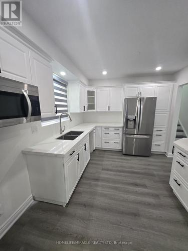 3 Sylvia Street, Barrie, ON - Indoor Photo Showing Kitchen With Double Sink