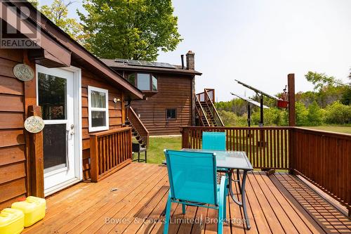 2070 Fortesque Lake Road, Highlands East (Glamorgan), ON - Outdoor With Deck Patio Veranda With Exterior