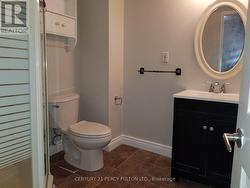 Bsmt 3 pc standing shower - 