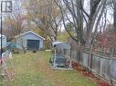 Backyard & detached garage - 317 8Th Street E, Cornwall, ON  - Outdoor 