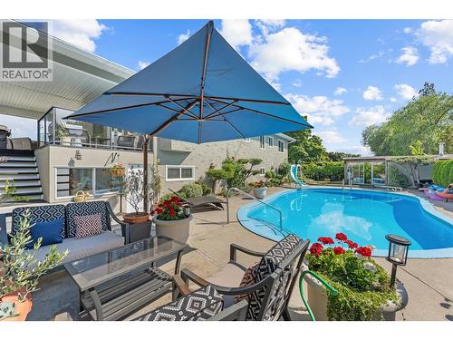 2710 Guidi Road, West Kelowna, BC - Outdoor With In Ground Pool With Deck Patio Veranda