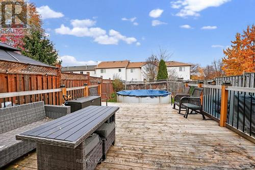4 Pleasant Grove Terrace, Grimsby, ON - Outdoor With Above Ground Pool With Deck Patio Veranda With Exterior