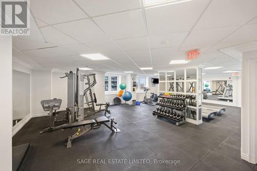 702 - 115 Richmond Street E, Toronto, ON - Indoor Photo Showing Gym Room