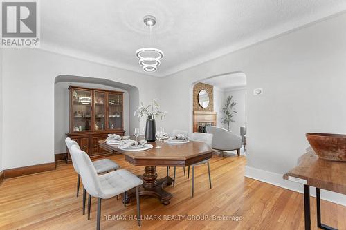 242 Harmer Avenue S, Ottawa, ON - Indoor Photo Showing Dining Room
