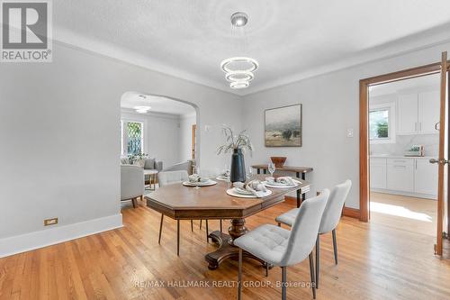 242 Harmer Avenue S, Ottawa, ON - Indoor Photo Showing Dining Room