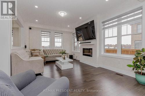 Huge Family Rooom - 2 Vincena Road, Caledon, ON - Indoor Photo Showing Living Room With Fireplace