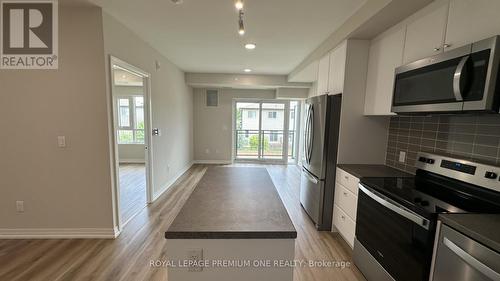 220 - 50 Herrick Avenue, St. Catharines, ON - Indoor Photo Showing Kitchen With Stainless Steel Kitchen